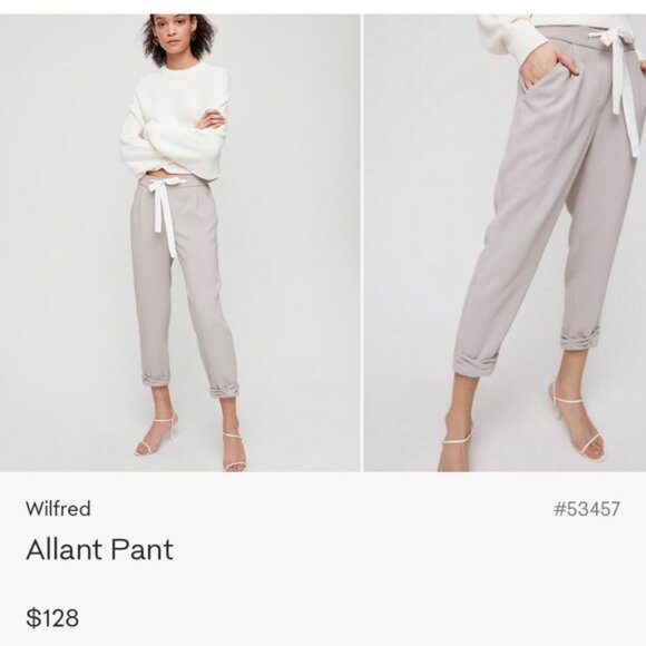 Aritzia Wilfred Allant Pant - Picture 1 of 3